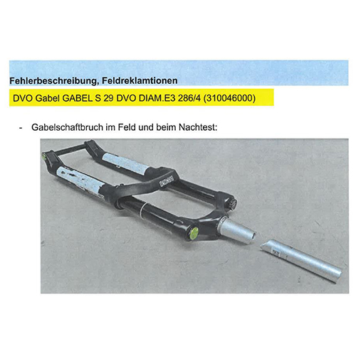 Focus product from a safety notice (picture 2 of 2)