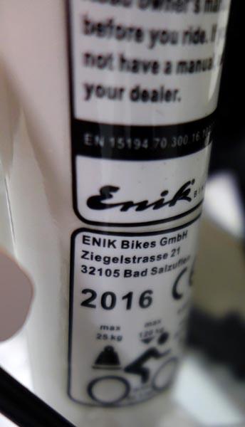 Enik product from a safety notice (picture 2 of 2)